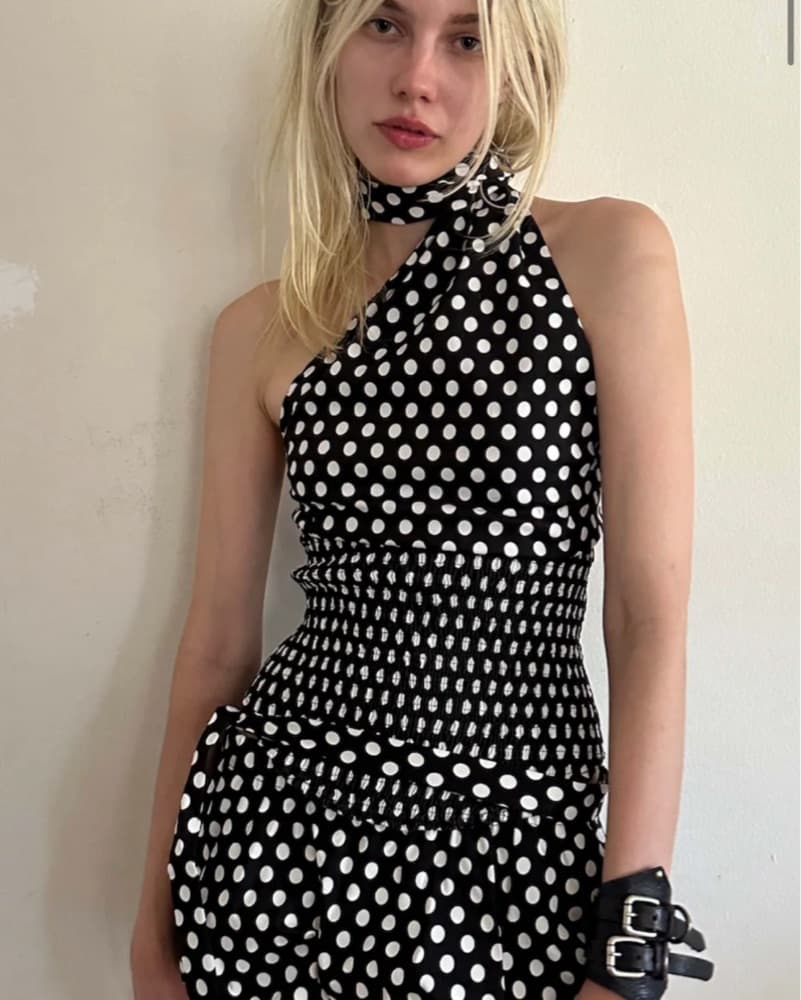 BLONDITA ‘Gwen’ Polka Dot Top - Image 1