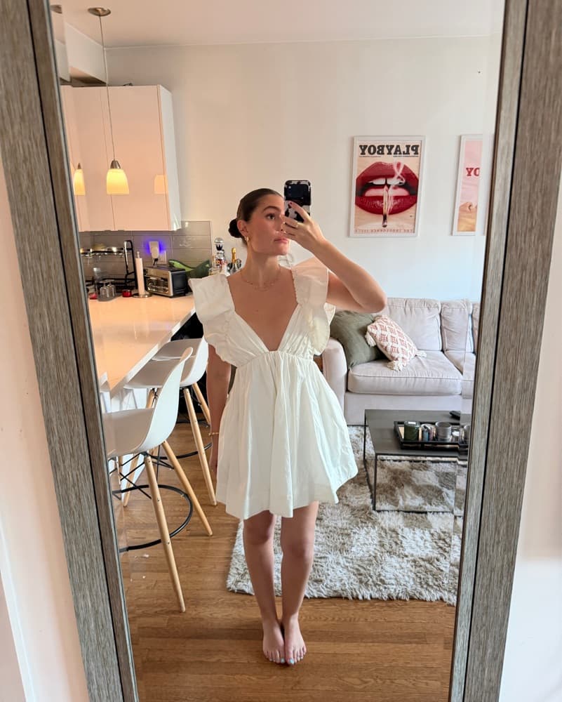 White Revolve Dress - Image 1