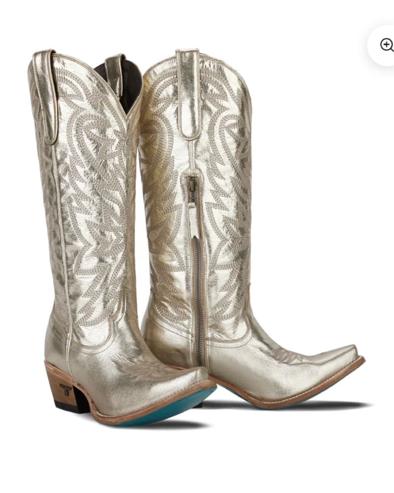 Lane Boots - Metallic Cowboy Boots  - Image 1