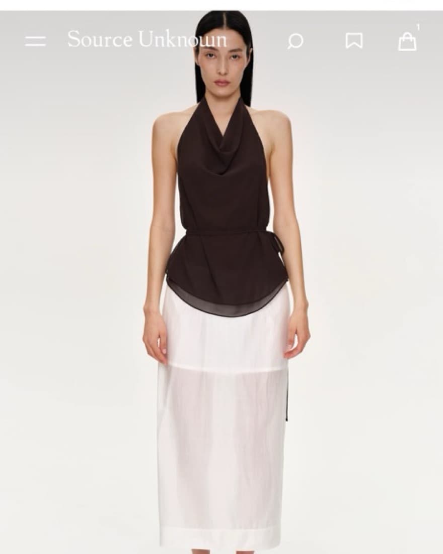 Source Unknown Backless Halter - Image 2