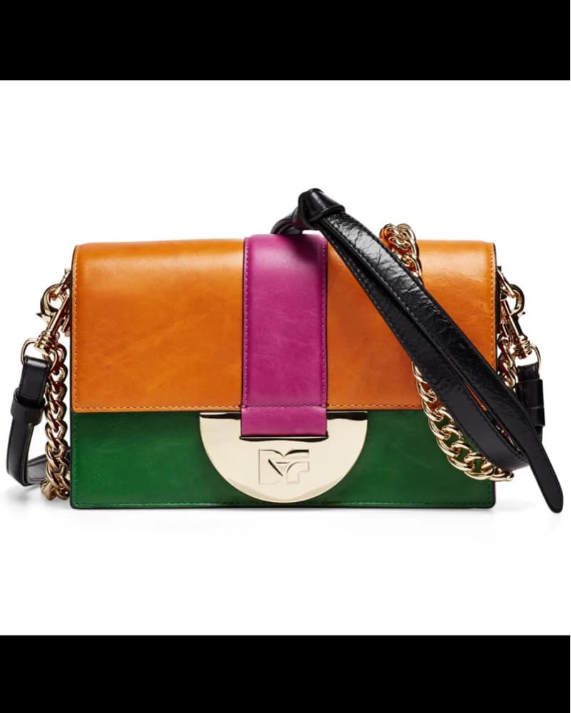 DVF Retro Colorblock Bag - Image 1