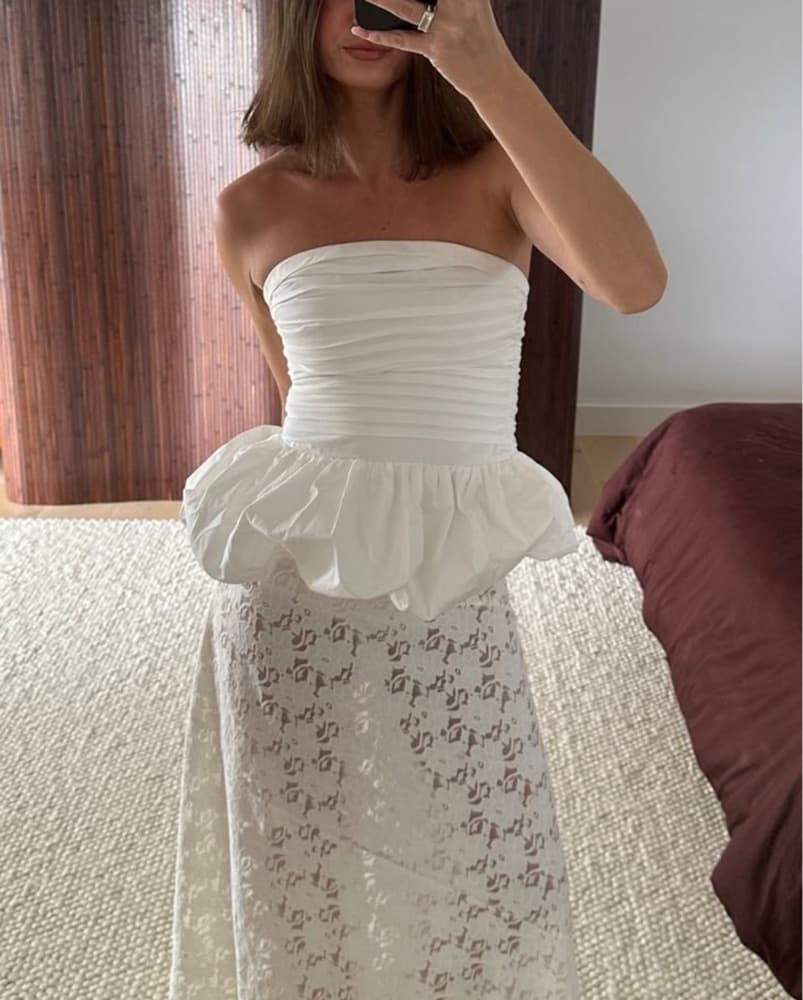 Dissh Chic White Lace Bridal Set - Image 1