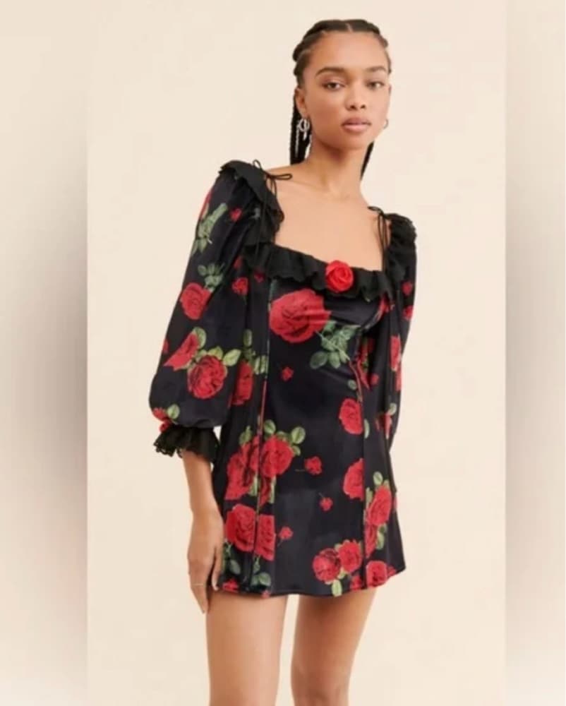 For Love And Lemons Yara Mini Dress - Image 1