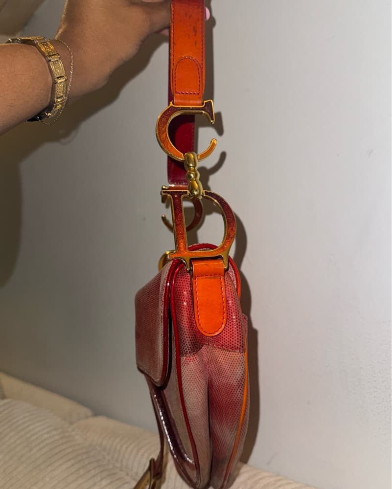 vintage dior saddle bag  - Image 3