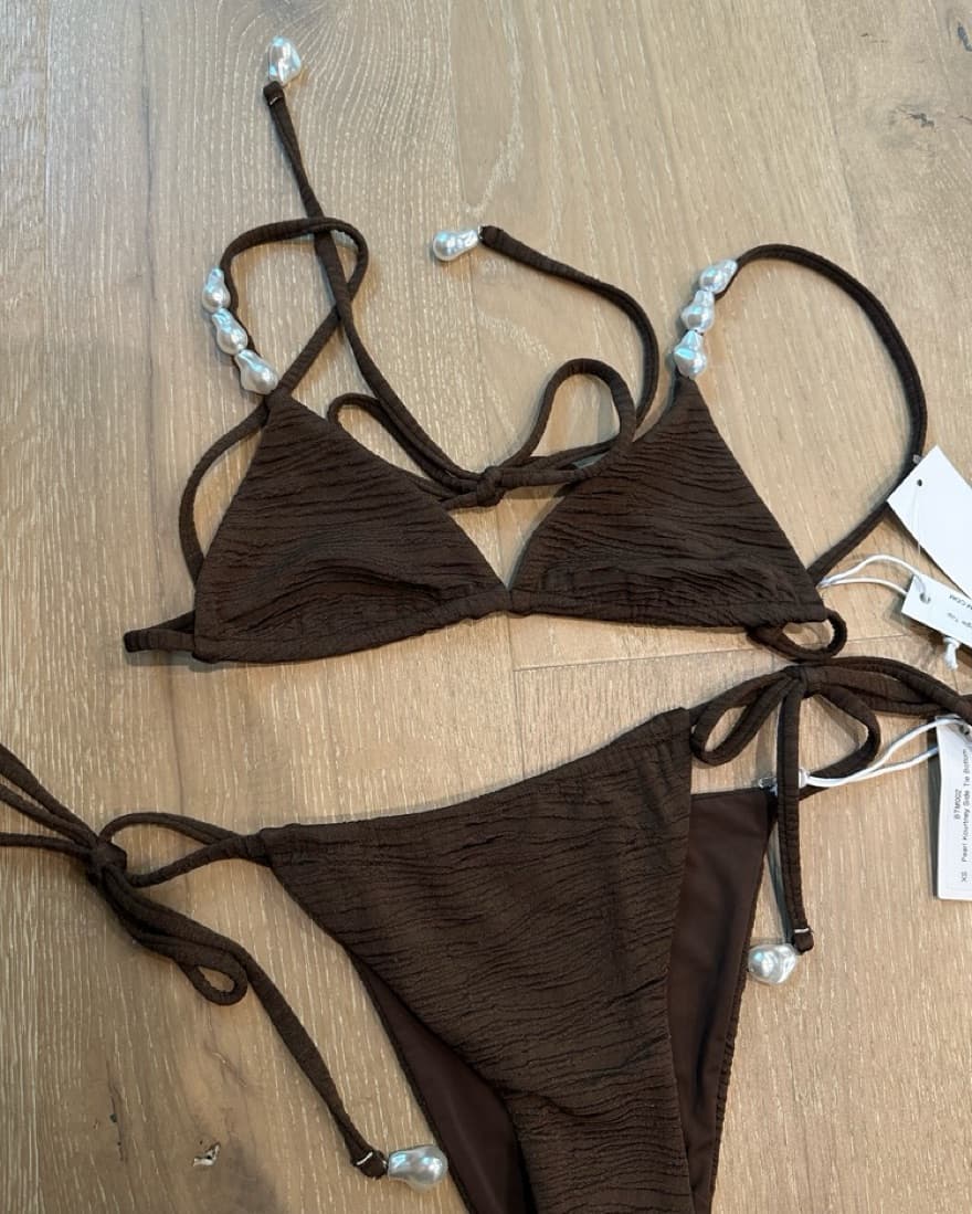 Neverworn Hot Fudge Pearl Bikini Set - Image 2