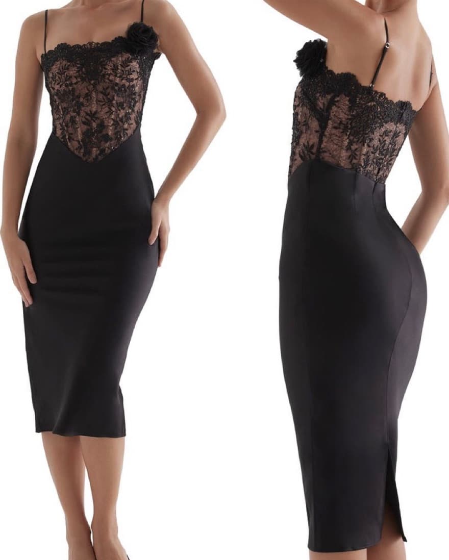 House Of CB Black Dress - Image 1