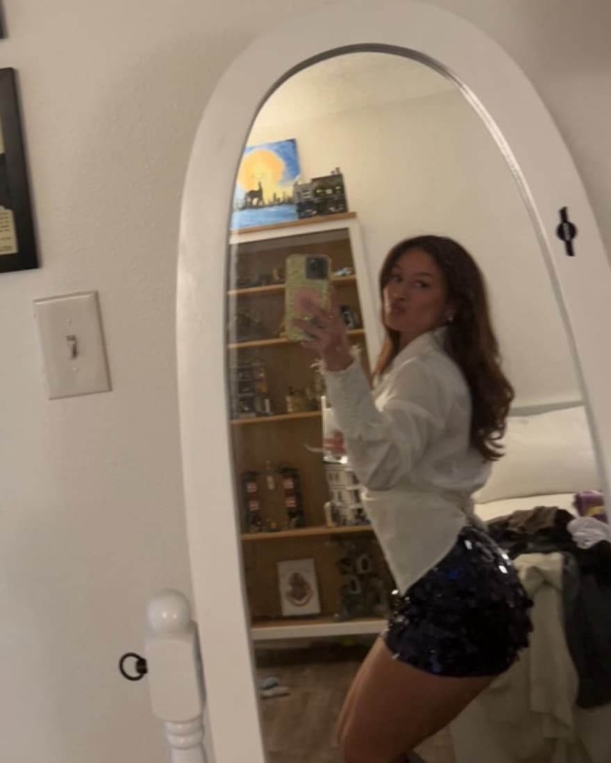 Edikted Mini Sequence Skirt  - Image 3