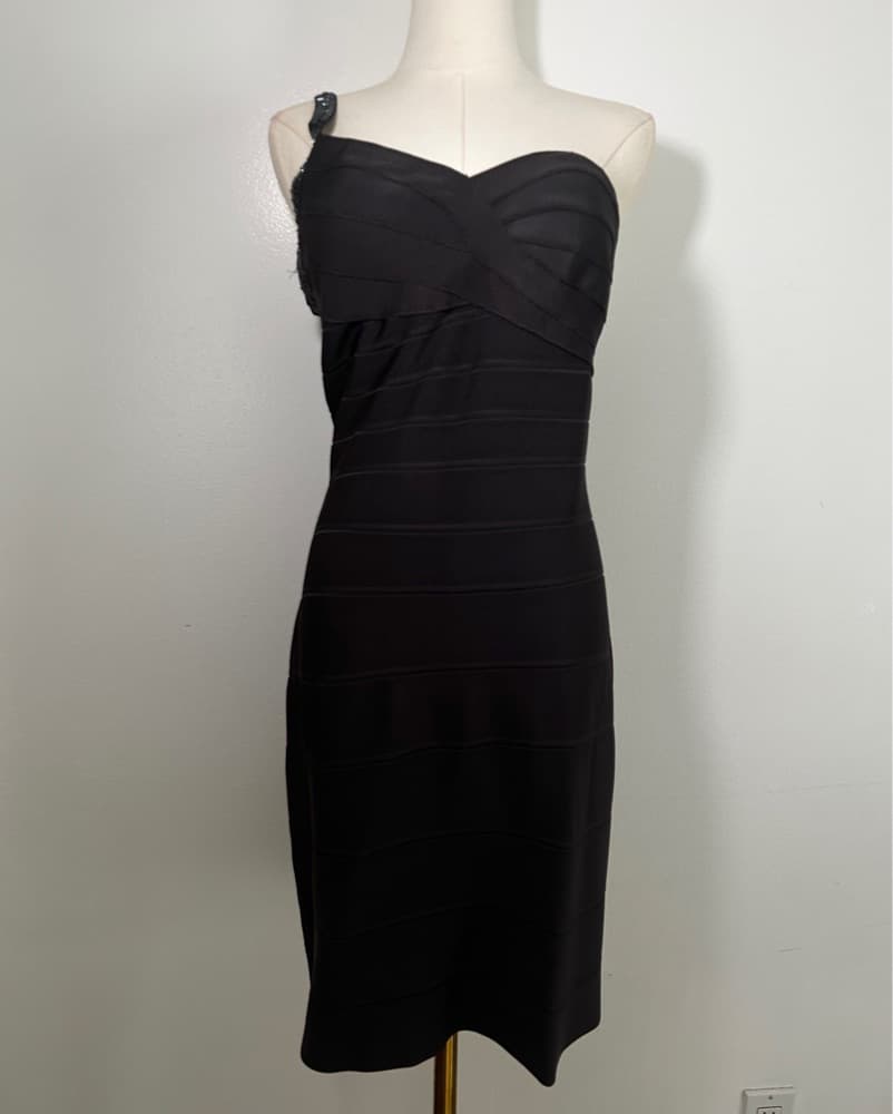 CRYSTAL HERVE LEGER PARIS DRESS - Image 1