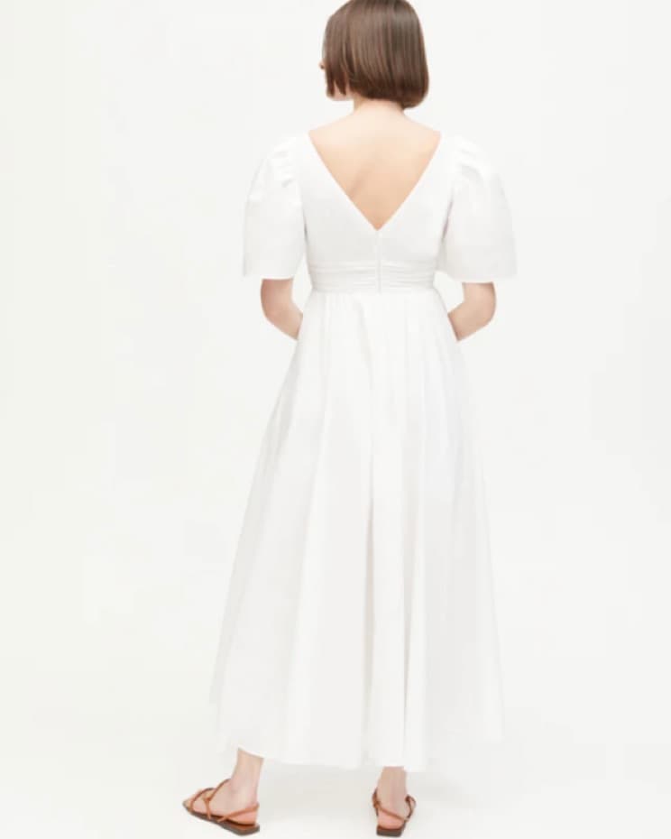 Rhode White Maxi Dress - Image 4