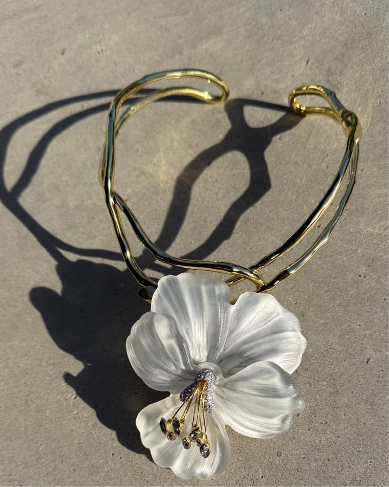 Alexis bittar Lucite vine Collar - Image 3