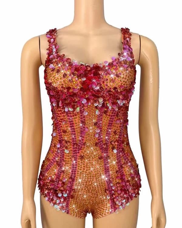 Taylor Swift orange lover bodysuit - Image 4