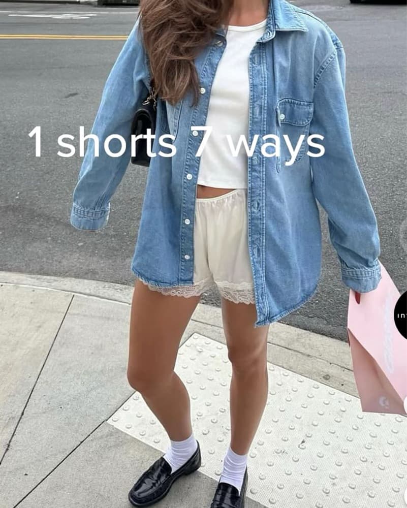 Viral Lace Shorts - Image 2