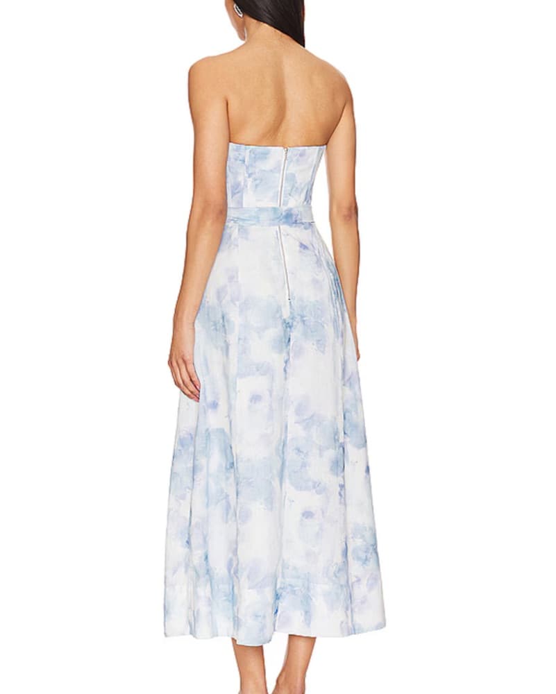 Bardot Belted Midi Dress - Image 2