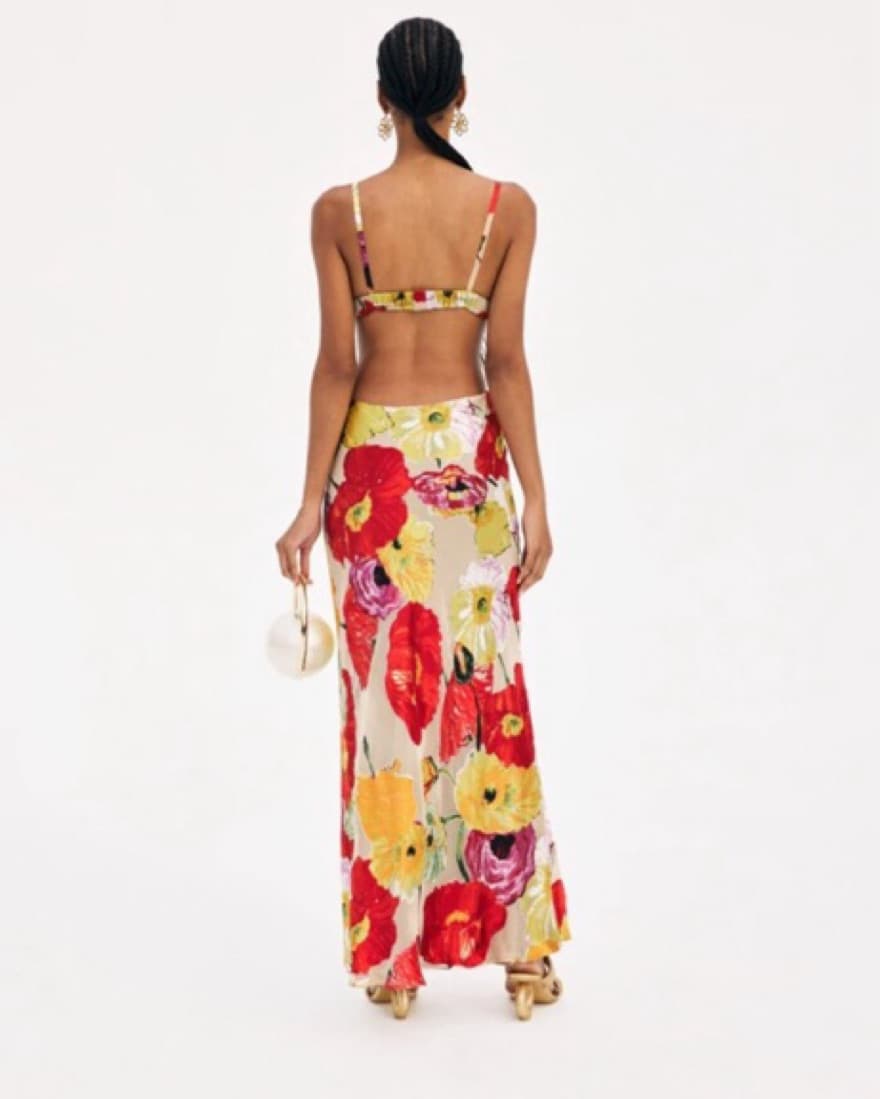 Cult Gaia Floral Gown - Image 4