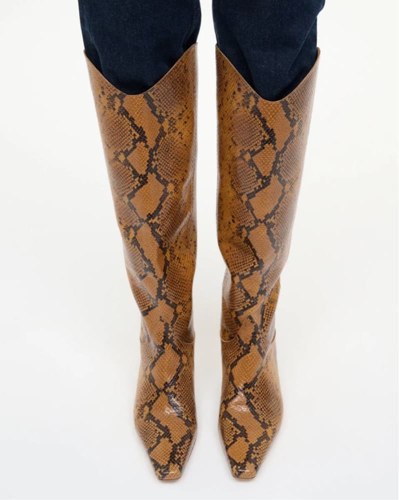 Staud Western Wally Boot Snake - Image 5