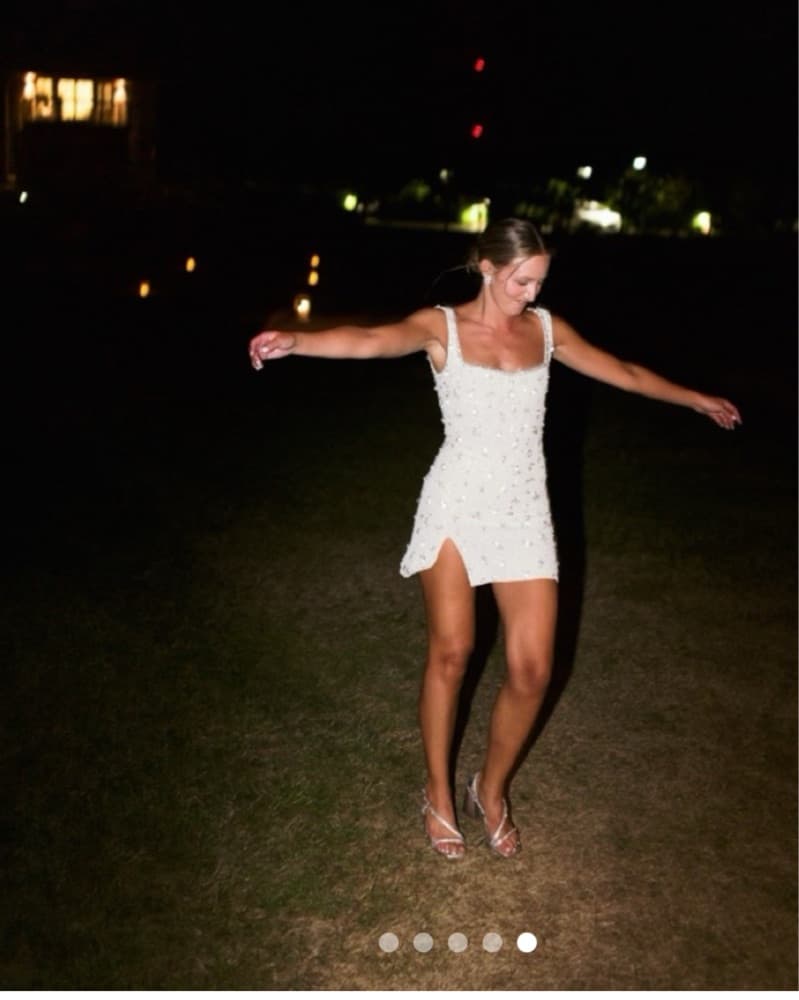 Clio Peppiat Sequin Mini Dress - Image 2
