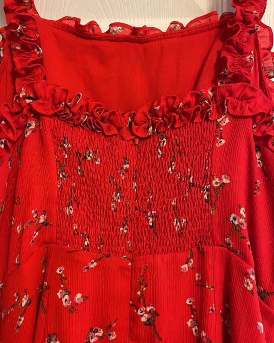 Lulu’s Sleeveless Red Dress - Image 5