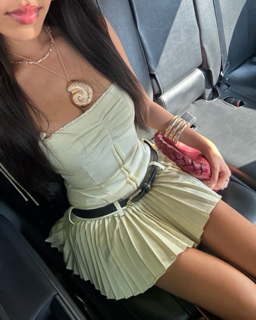 Sweet Chilling Drop Waist Dress - Image 3