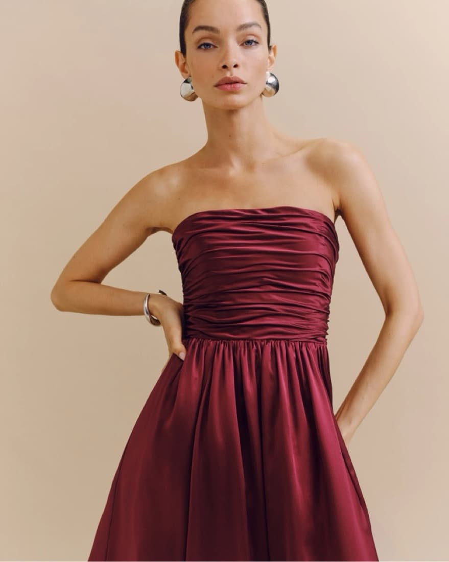 Reformation Elspeth Dress - Image 4