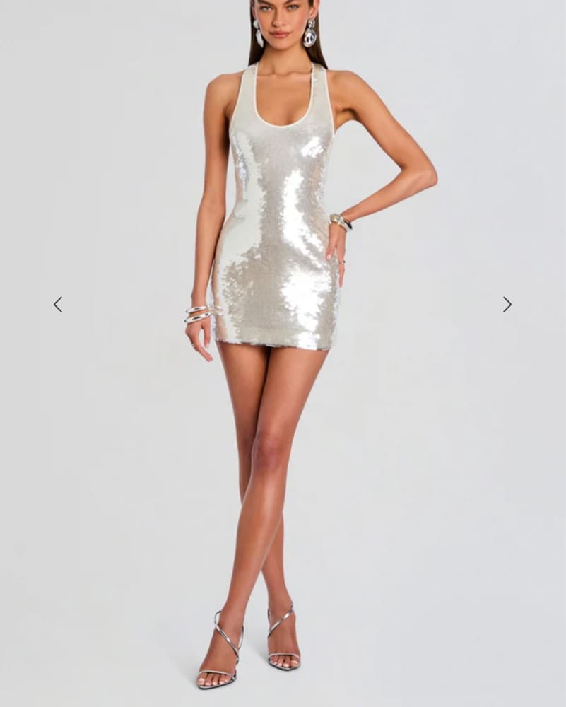 Retrofete Alonda Sequin Dress - Image 1