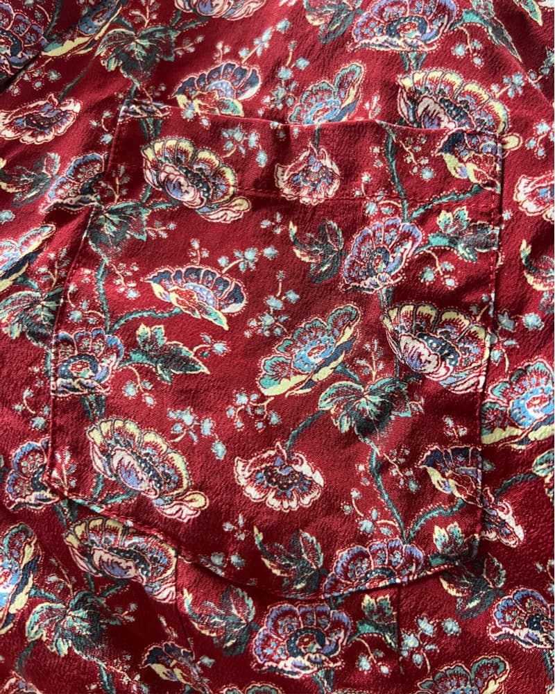 Doen Floral Silk Blouse - Image 5