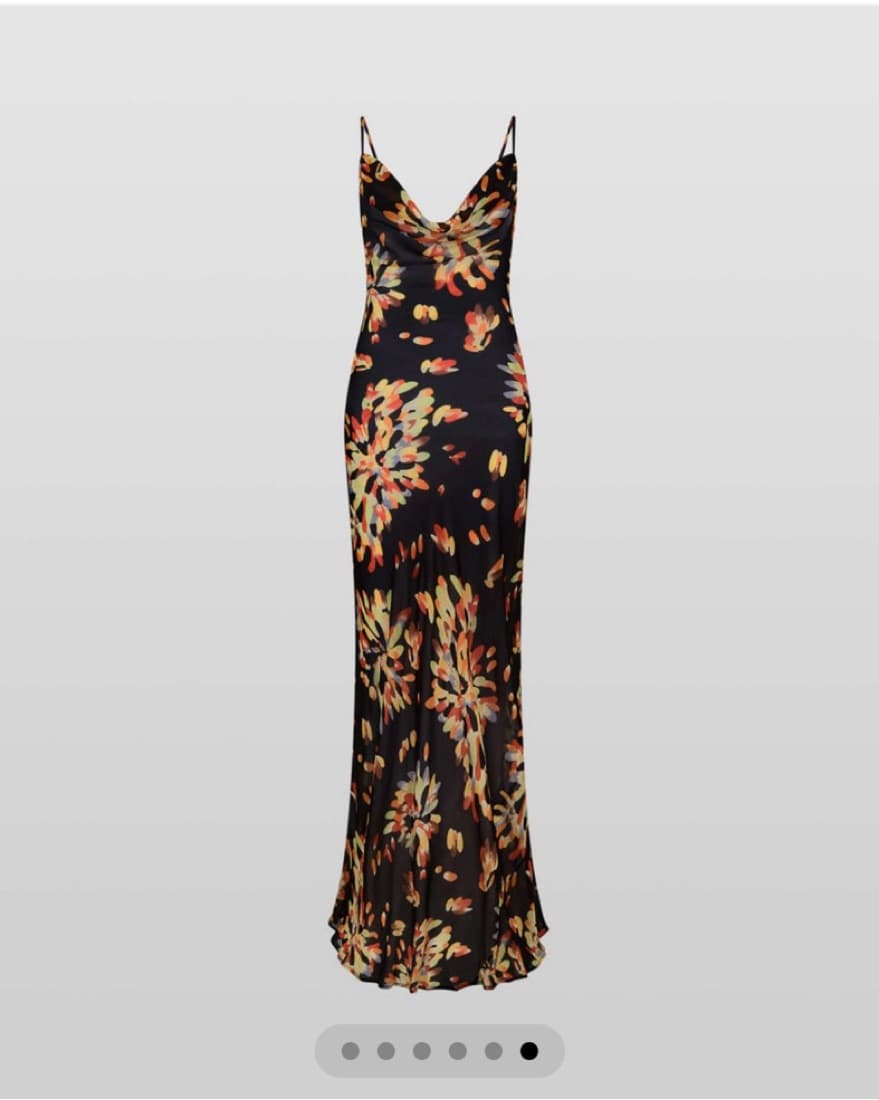 Vibrant Floral Maxi Dress - Image 3