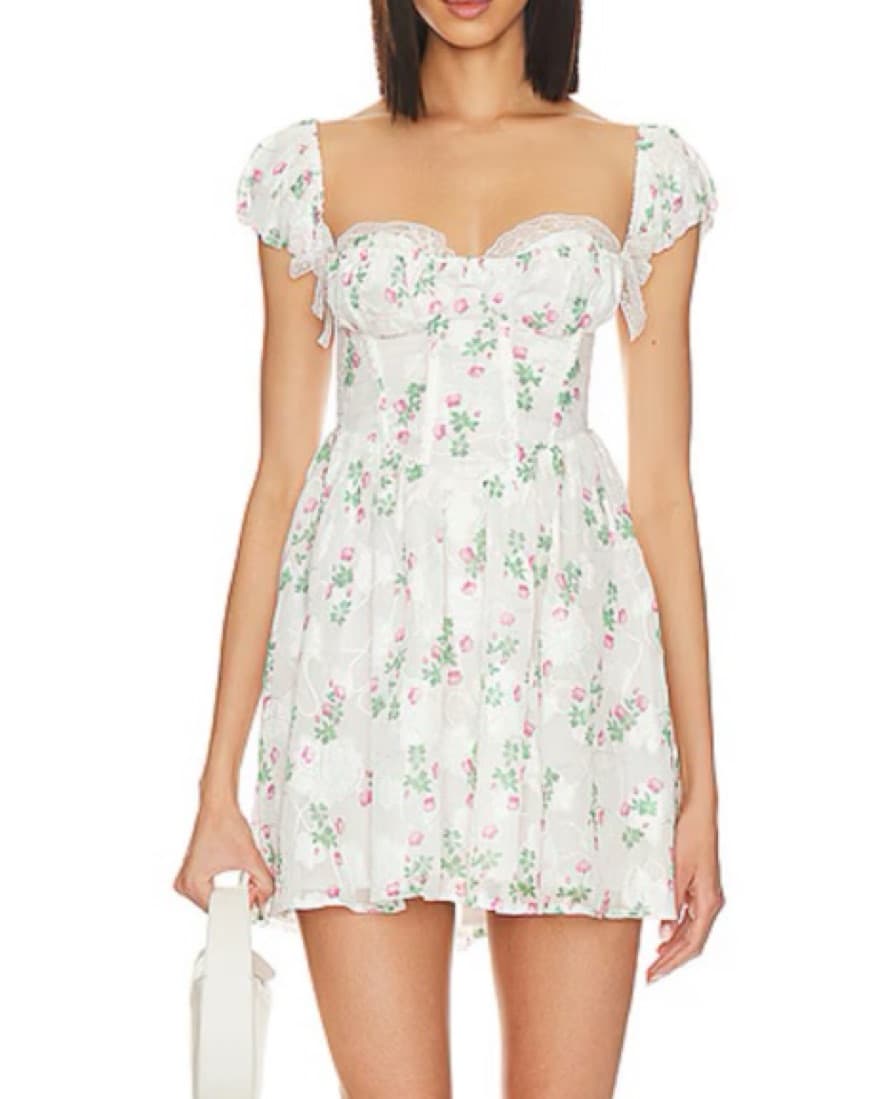 For Love and Lemons Remi Mini Dress - Image 4