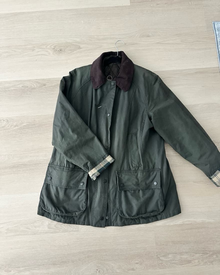 Barbour Waxed Cotton Jacket - Image 3