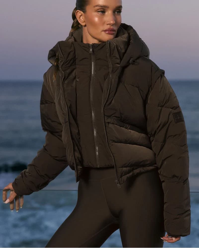 Alo Glacier Puffer In Espresso - Image 1