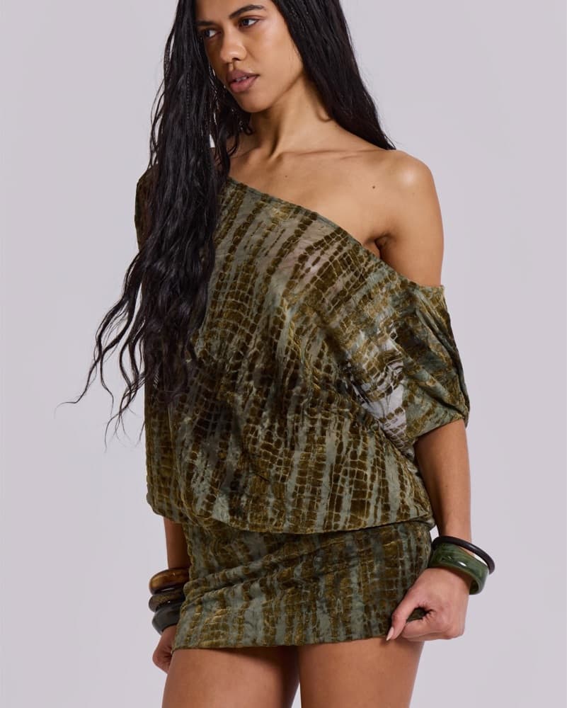 Jaded London Ophidian Dress - Image 1