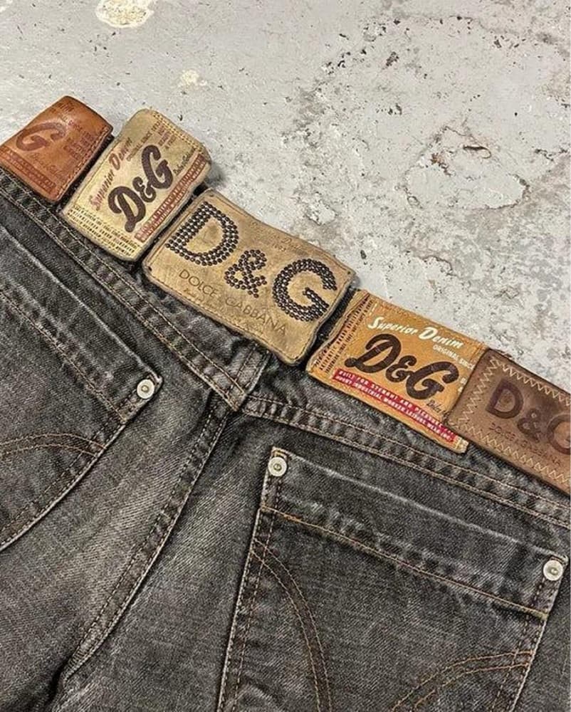 Dolce & Gabanna Vintage Tag Jeans - Image 2
