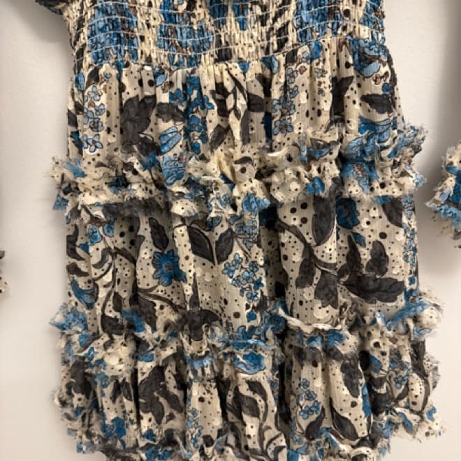 Misa V Neck Floral Dress - Image 3