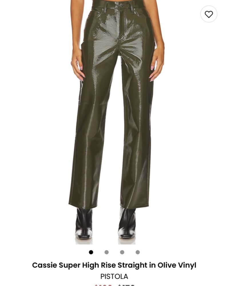 Green Polka Dot Top And Green Pants - Image 3