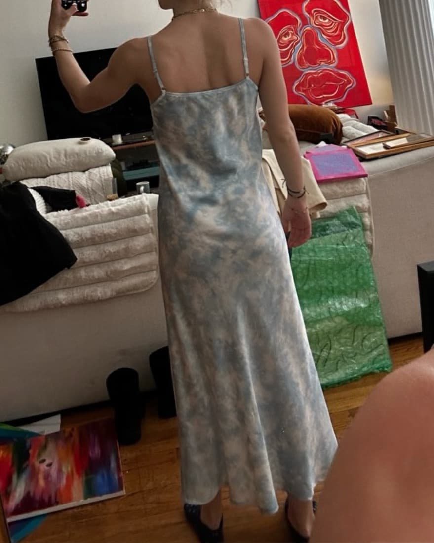 All Saints Silk Dress - Image 3