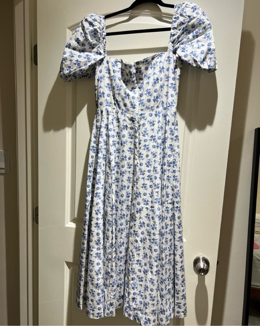 House Of CB Tallulah Puff Sleeve Dress - Image 4