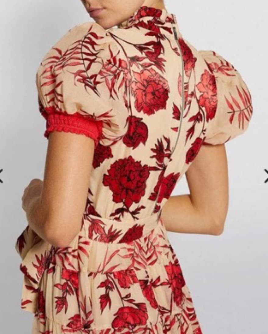 Alice & Olivia Floral Mini Dress  - Image 3