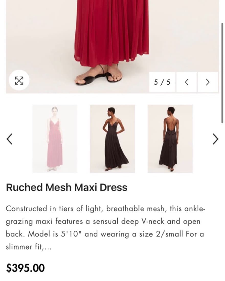 Rebecca Taylor Crimson Dress - Image 2