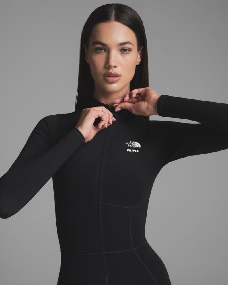 Northface x Skims Black Refina Bodysuit  - Image 1