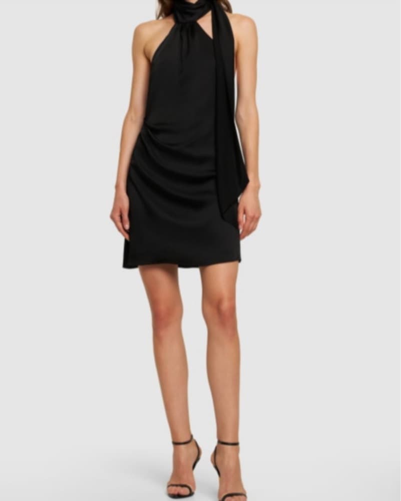 Simkhai Draped Mini Dress - Image 1