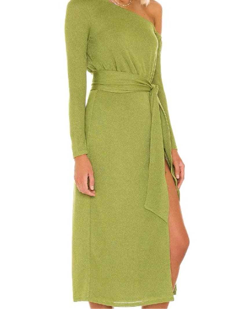 Lovers and Friends Sage Green Dress - Image 2