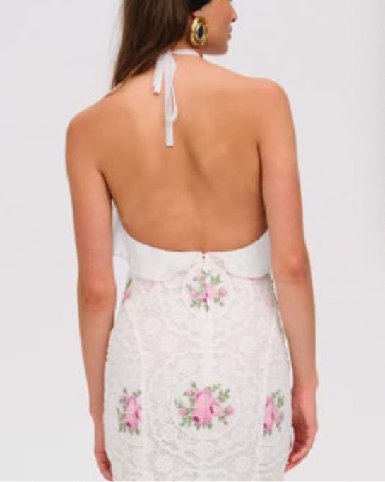 For Love And Lemons Bordeaux Maxi Dress - Image 2