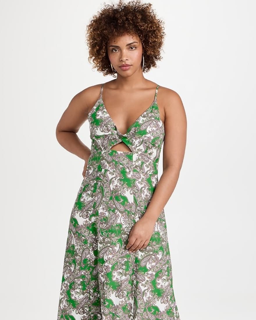 Porter Twisted Front Dress - Image 1