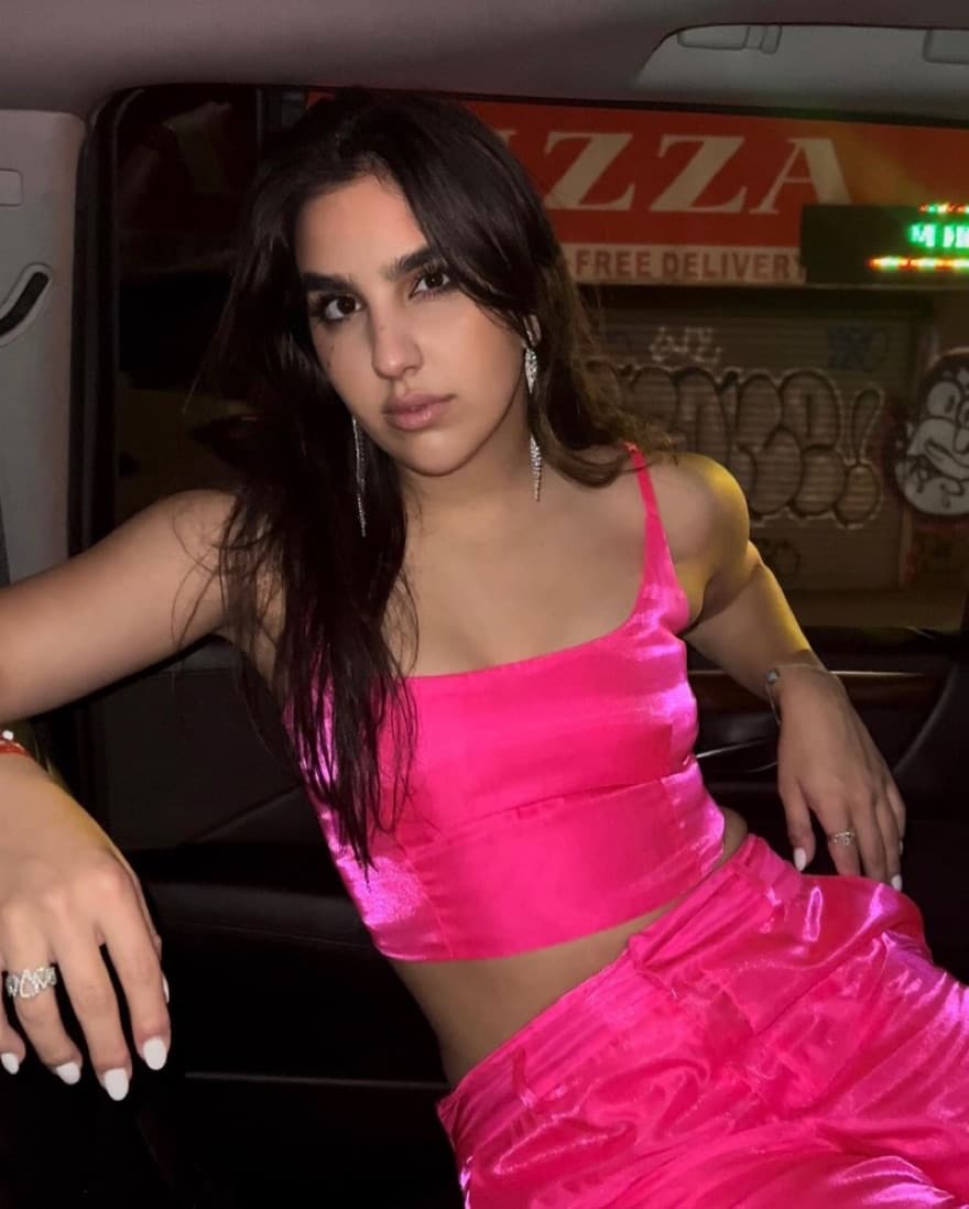 Neon Pink Mia Vesper Set - Image 1