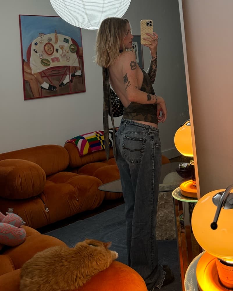 Jaded London Enya Camo Backless Top - Image 4
