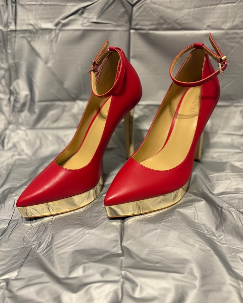 MK Ex-High Golden Ruby slippers  - Image 1