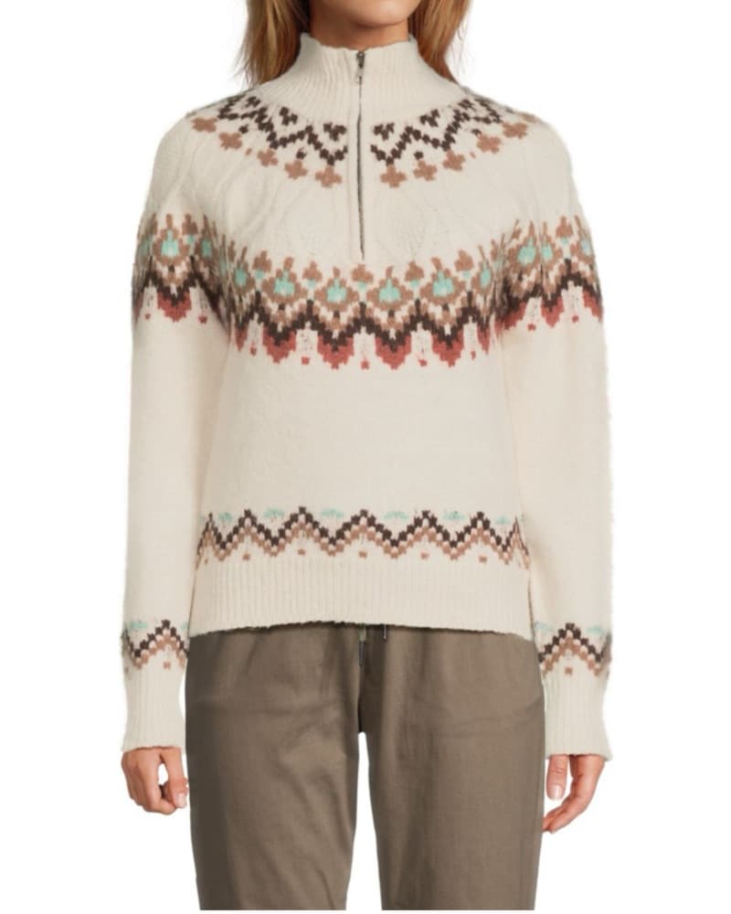 Cable Knit Sweater Fairisle  - Image 3