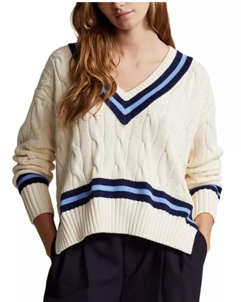 Cozy Ralph Lauren Cable Knit Sweater - Image 5