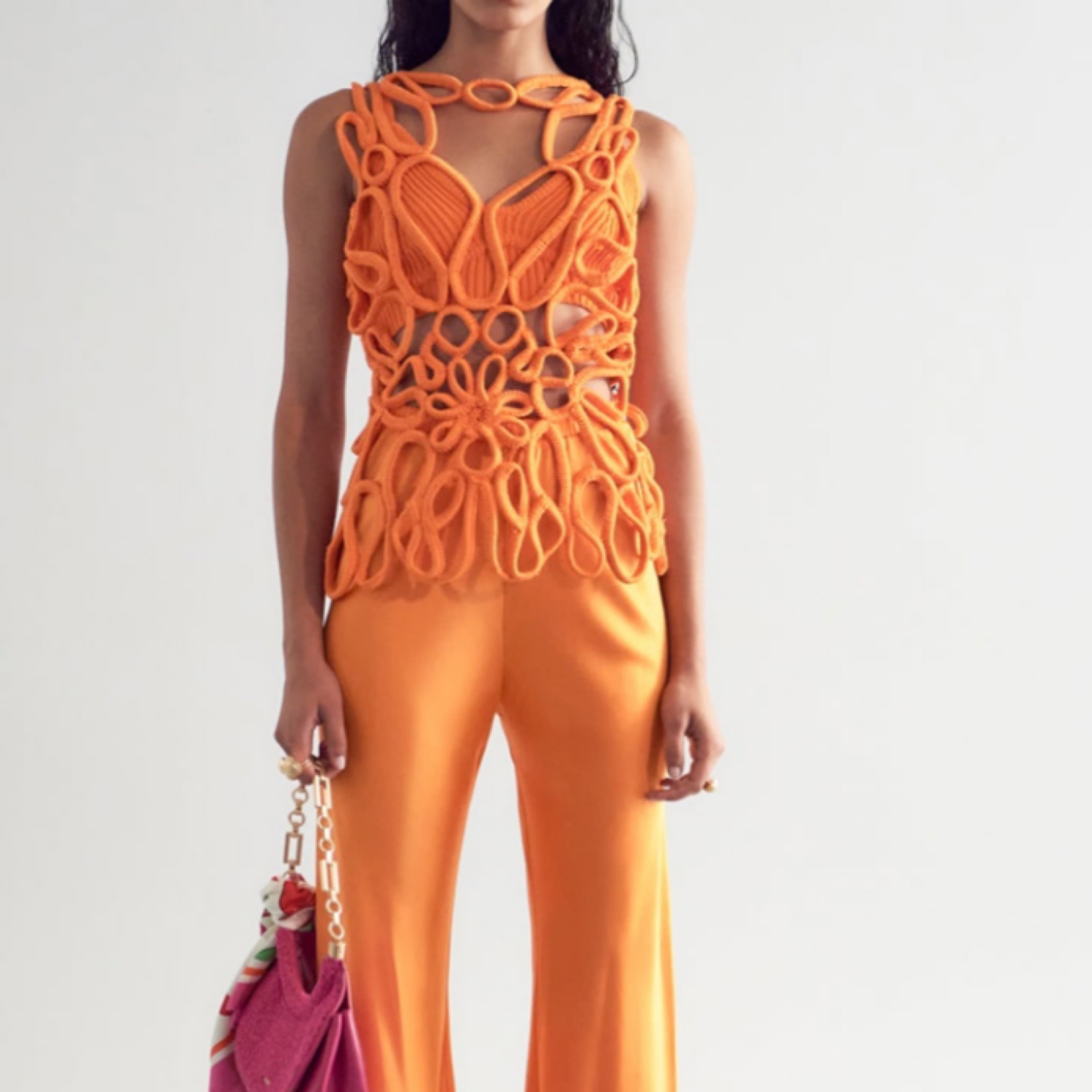 Cult Gaia Crochet Top - Image 1