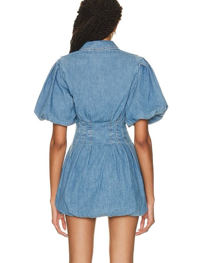 SIMKAI - Ciara Denim Dress  - Image 3