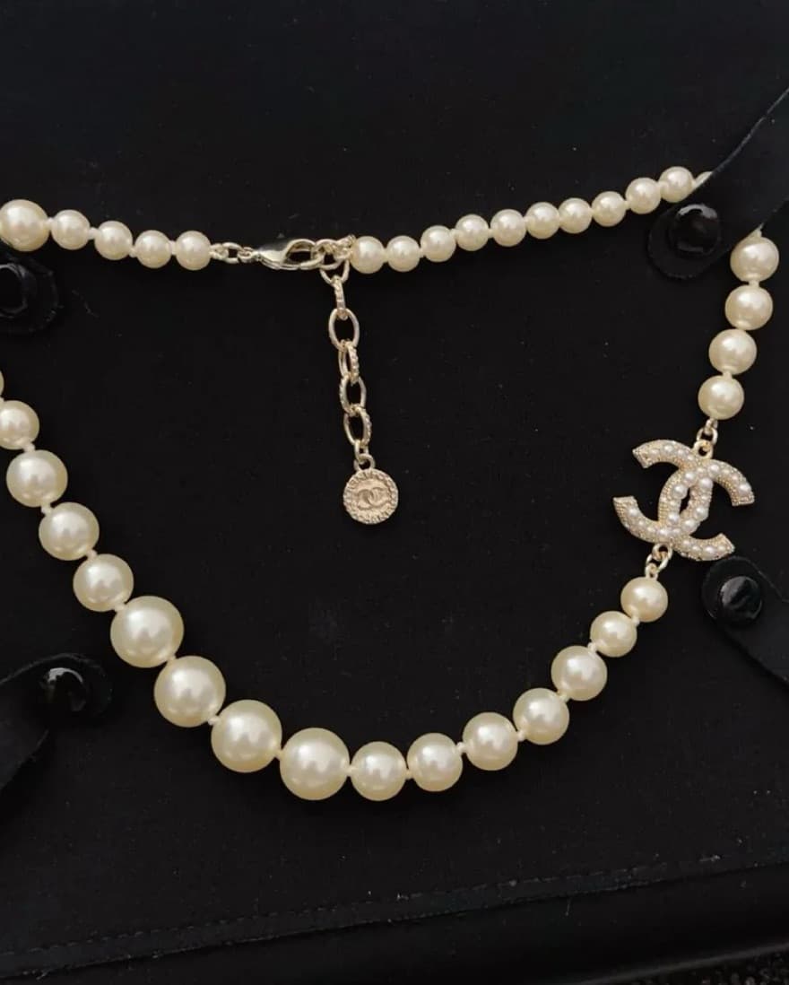 Chanel 100th Anniversary Pearl Necklace - Image 1